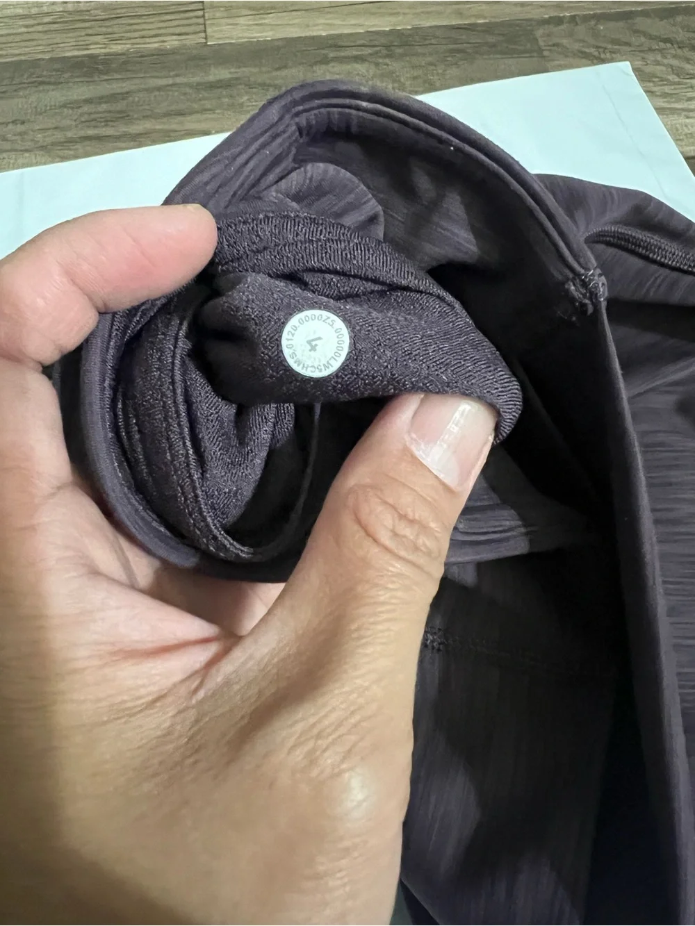 lululemon athletica Plum-Textured High-Rise Leggings